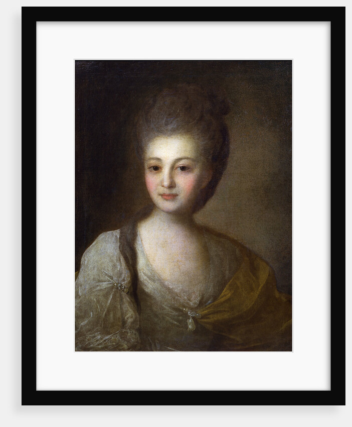Portrait of Aleksandra Struiskaya, 1772. by Fyodor Rokotov