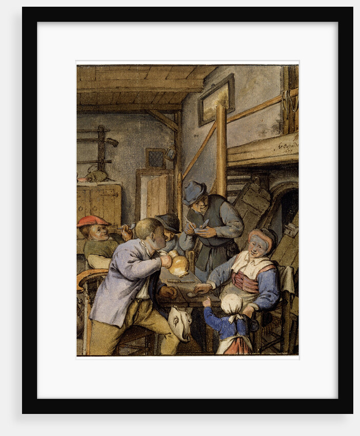 In a Tavern, 1677. by Adriaen van Ostade