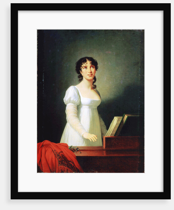 Portrait of the Italian singer Angelika Catalani, 18th century by Anonymous