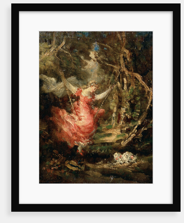 On the Swing, 19th century by Anonymous