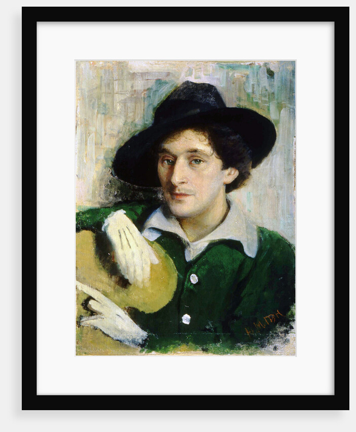 Portrait of the Artist Marc Chagall,, 1910s by Anonymous