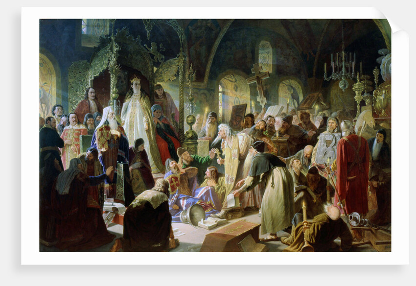 Old Believer Priest Nikita Pustosviat. Dispute on the Confession of Faith, 1880-1881 by Anonymous