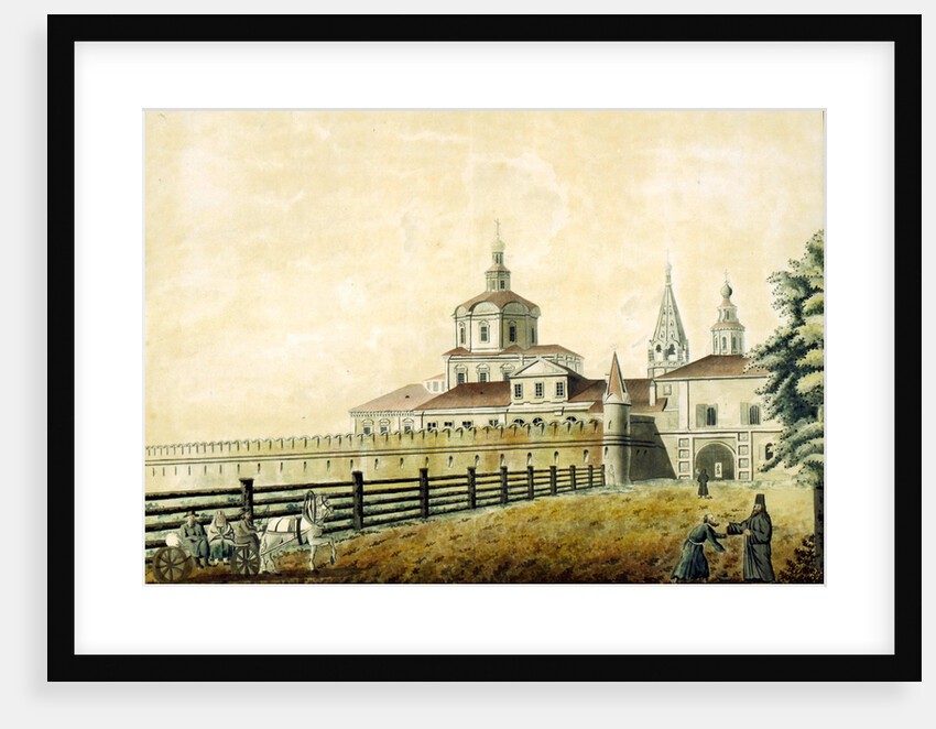 The St. Andronik Monastery in Moscow, 1780s by Anonymous