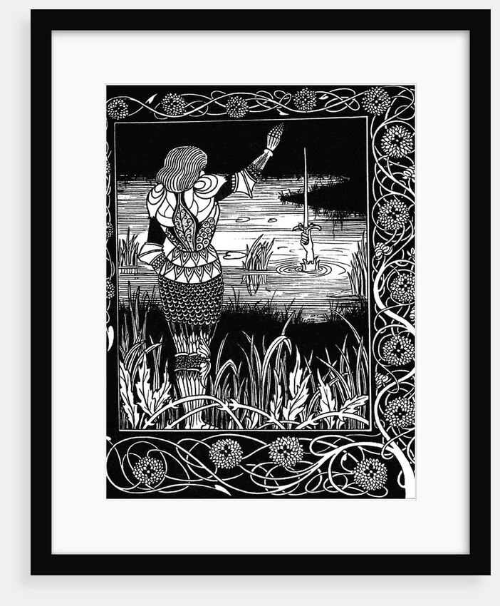 Arthur Learns of the Sword Excalibur, 1893-1894 by Anonymous