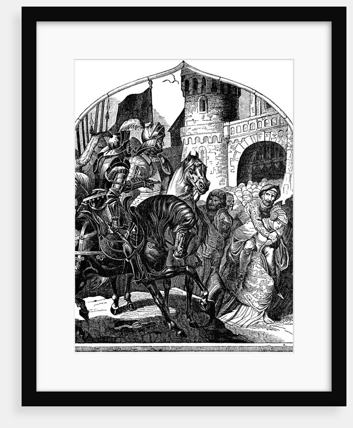 The siege of Weinsbergs castle and the loyal women 1140, 1840 by Anonymous
