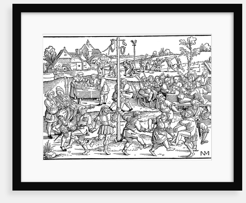 The Dance of the Noses at Gimpelsbrunn, 1534 by Anonymous