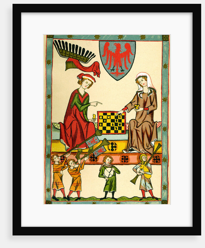 Margrave Otto IV of Brandenburg Playing Chess by Anonymous