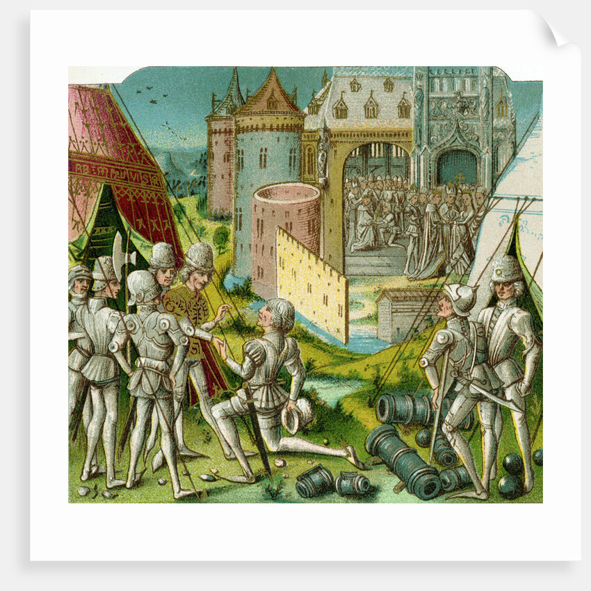 The Marriage of margrave Sigismund of Brandenburg to Mary of Hungary, late 15th century by Anonymous