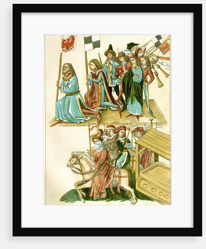 Frederick I receives Brandenburg, 15th century by Anonymous