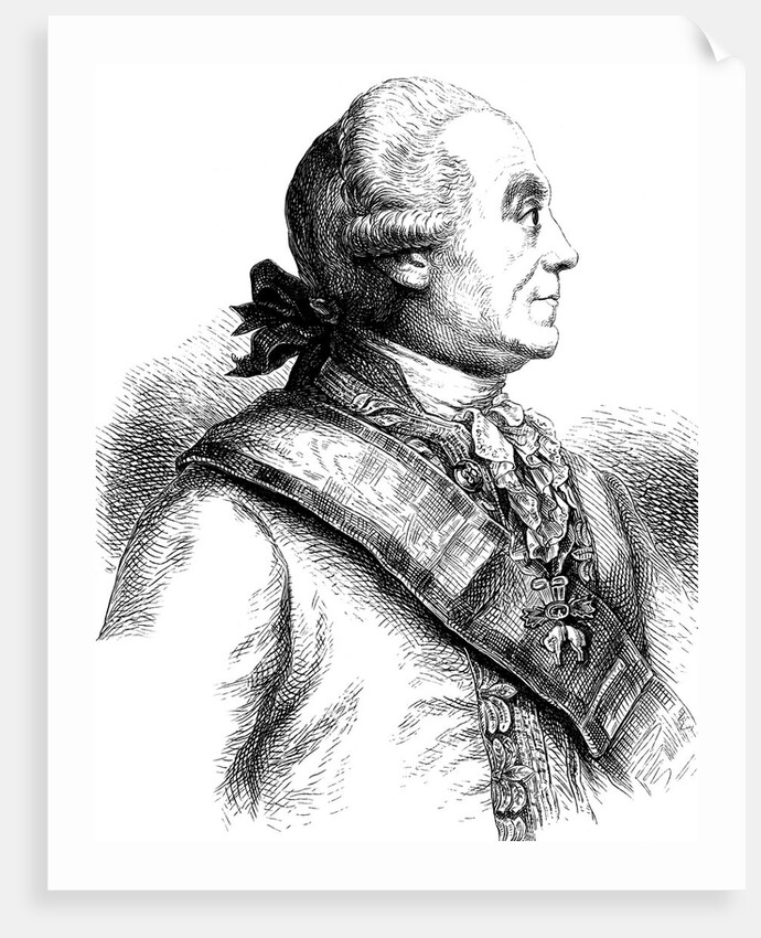 Portrait of Count Franz Moritz von Lacy, 1861 by Anonymous