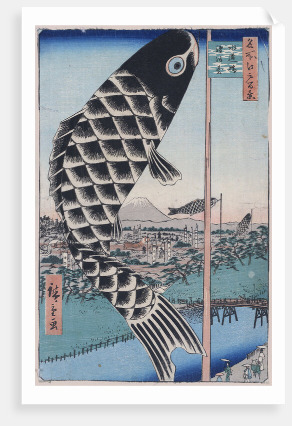 Suido Bridge and Surugadai by Anonymous