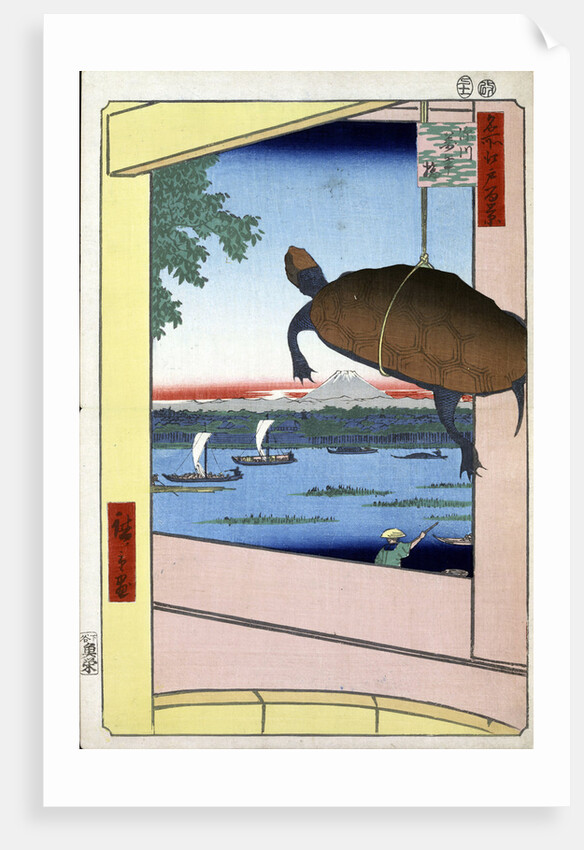 Mannen Bridge and the Fukagawa District by Anonymous