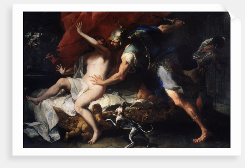 Tarquinius and Lucretia by Anonymous
