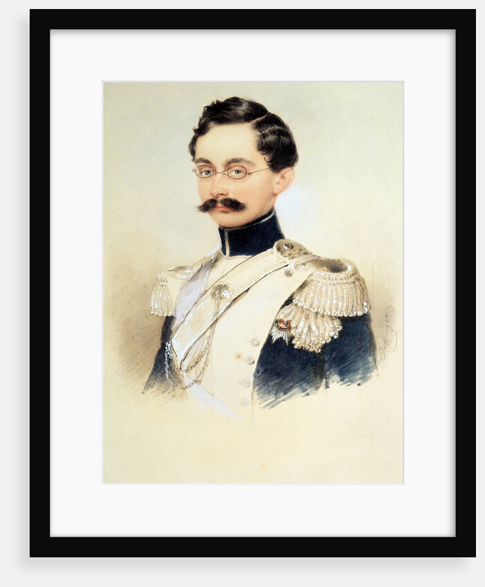 Portrait of Adolphe I, Duke of Nassau, Grand Duke of Luxembourg, 1840s by Anonymous