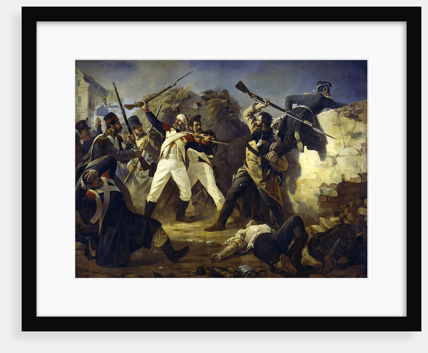 The Heroic deed of the Grenadier Leonty Korennoy, 1846 by Anonymous