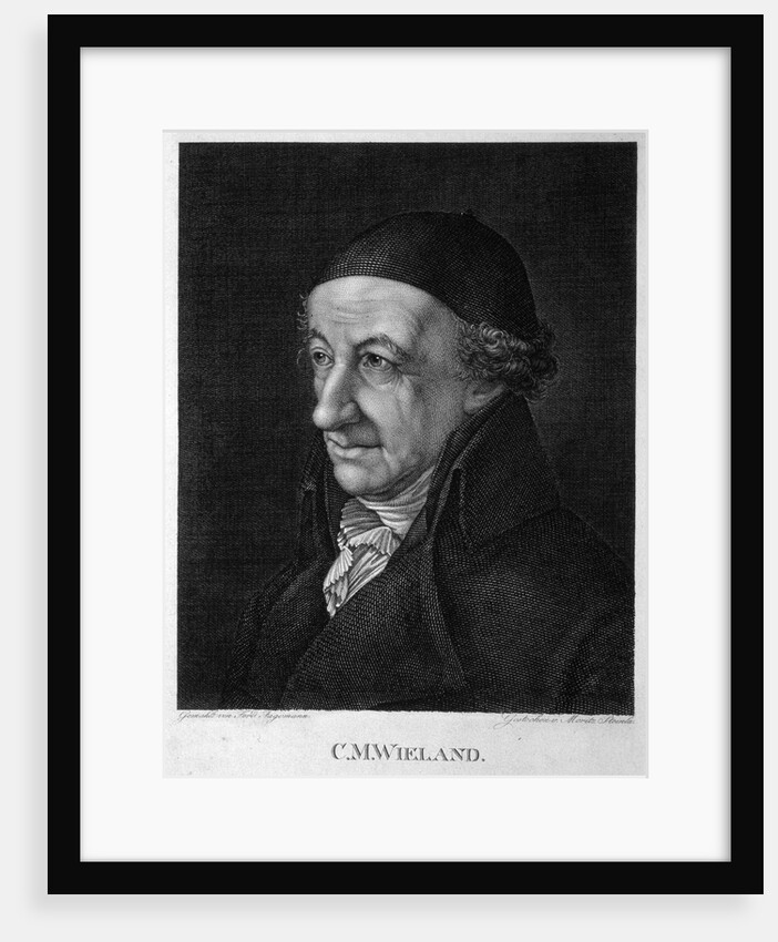 Portrait of the Poet and writer Christoph Martin Wieland, 19th century by Anonymous