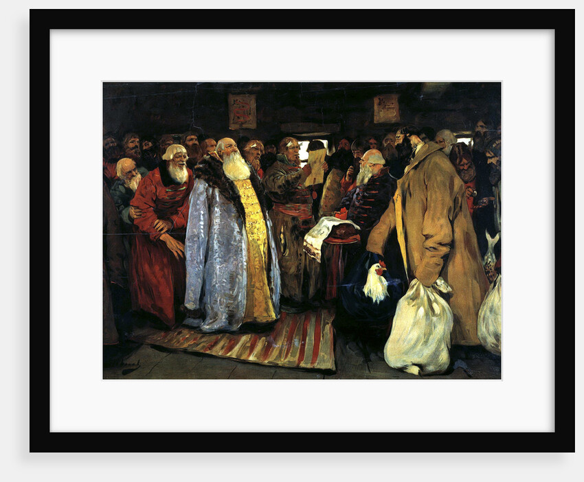 Arrival of a voivode, 1907 by Anonymous