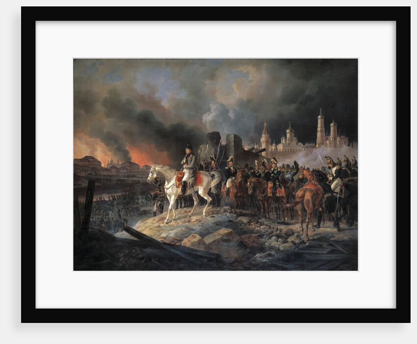 Napoleon Bonaparte in Moscow, 1840 by Anonymous