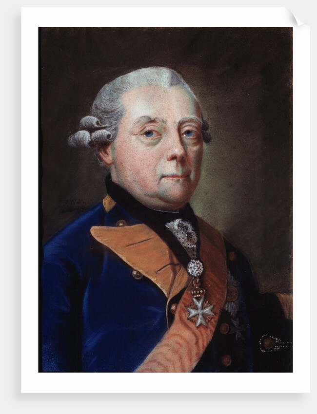 Portrait of Henry Frederick, Prince in Prussia, Margrave of Brandenburg Schwedt (1771?1788), 1783 by Anonymous
