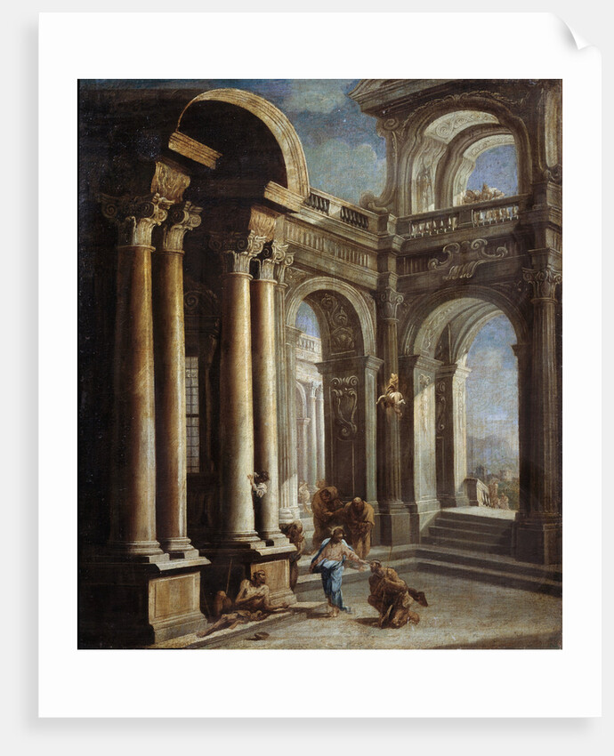 The Healing of Blind Man of Jericho by Anonymous