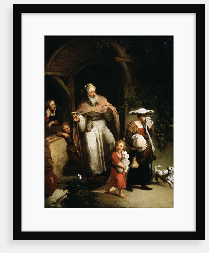 The Expulsion of Hagar, 18th century by Anonymous