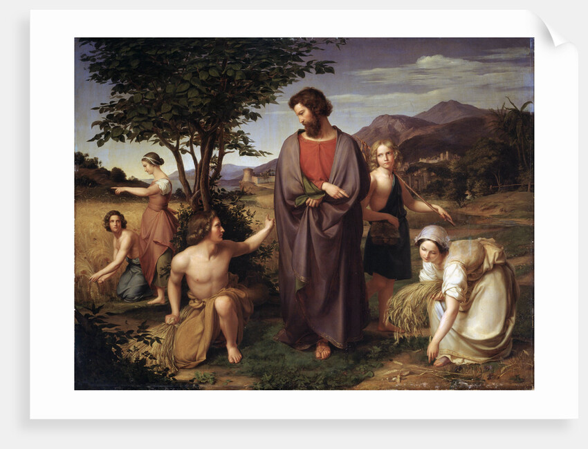 Ruth in Boazs Field, 19th century by Anonymous