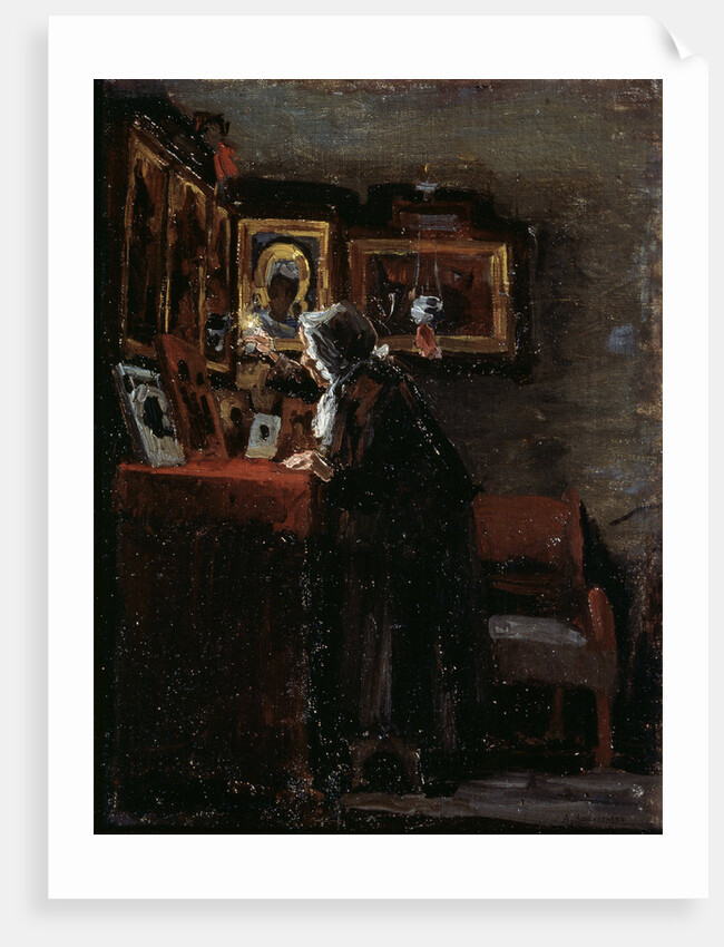 Before a religious feast by Anonymous