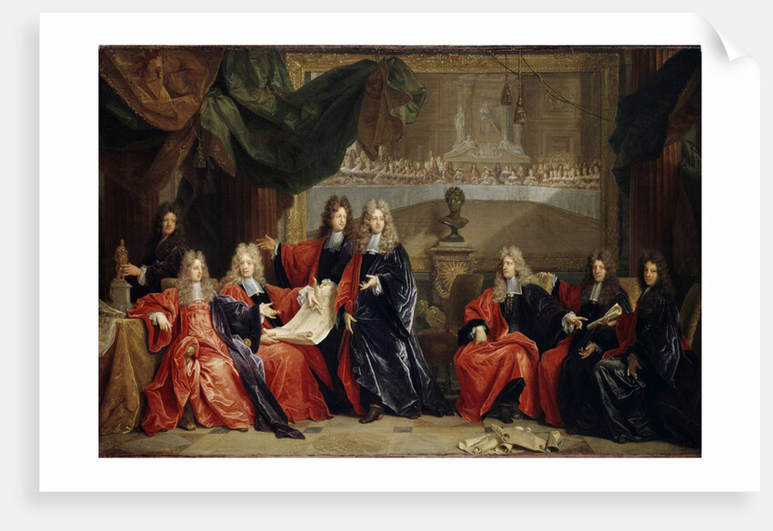 Provost and Municipal Magistrates of Paris, 1689 by Anonymous