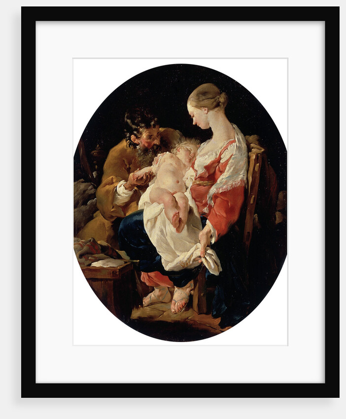 The Holy Family, 18th century by Anonymous
