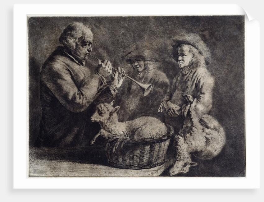 The Oboist by Anonymous
