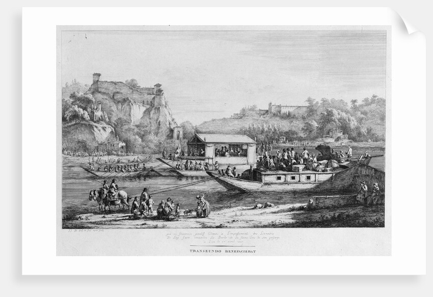 Boat Trip on the Seine, 1803 by Anonymous