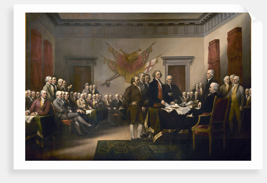 Declaration of Independence, 1819 by Anonymous