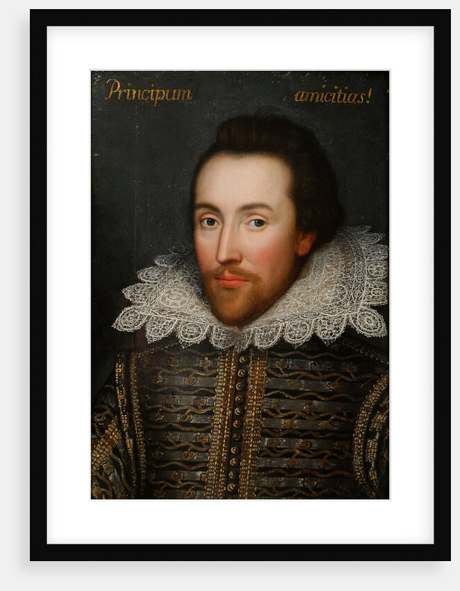 The Cobbe portrait of William Shakespeare by Anonymous