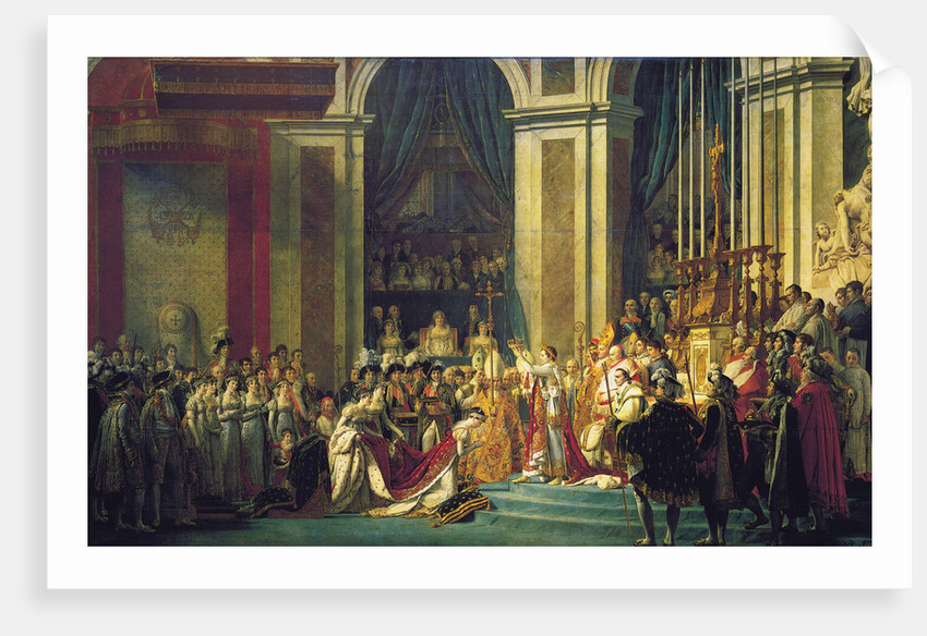 The Coronation of Napoleon at Notre-Dame de Paris on 2nd December 1804, 1807 by Anonymous
