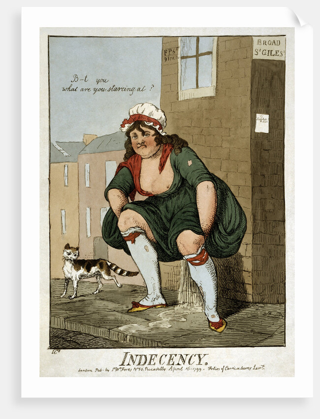 Indecency, 1799 by Anonymous
