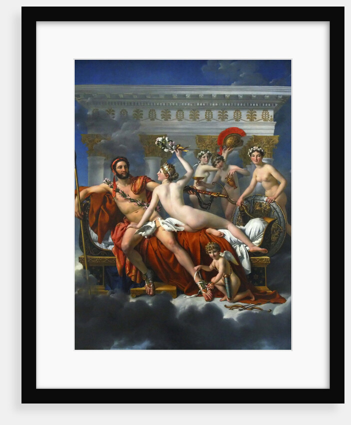 Mars Being Disarmed by Venus, 1824 by Anonymous