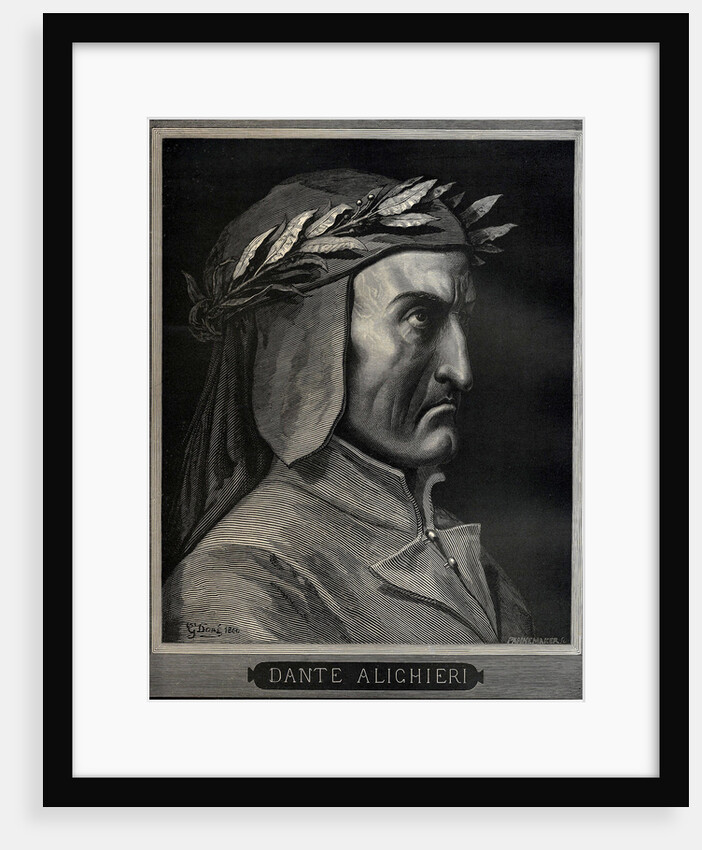 Dante Alighieri, 1860 by Anonymous