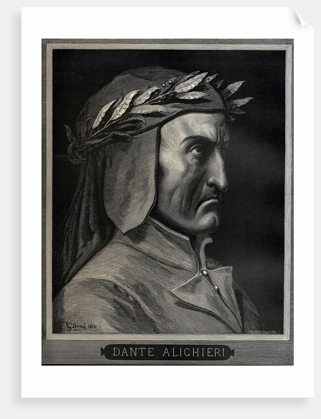 Dante Alighieri, 1860 by Anonymous