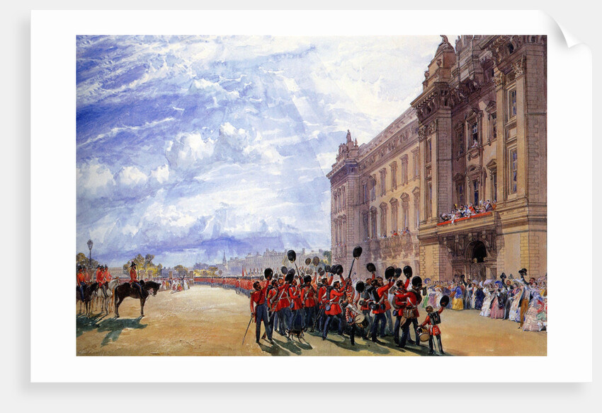 The Return of the Guards from the Crimea, July 1856 by Anonymous