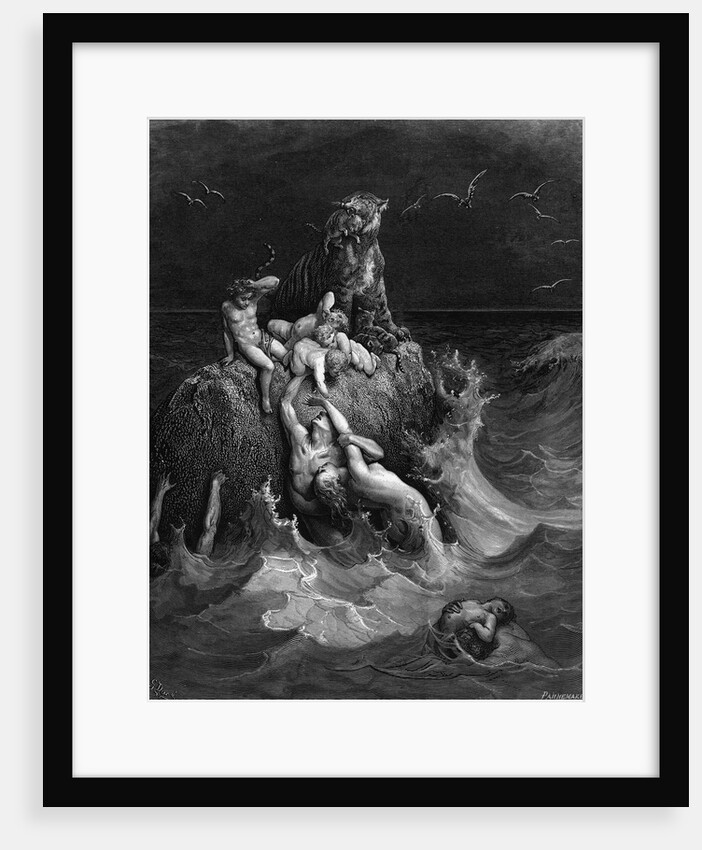 The Deluge, 1866 by Anonymous