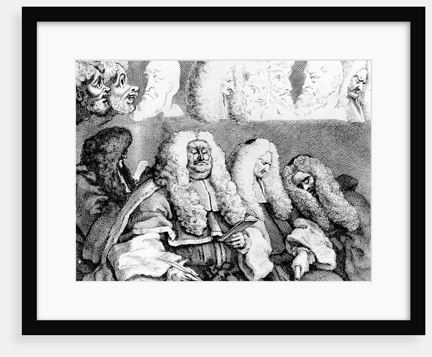 The Bench, 1758 by Anonymous