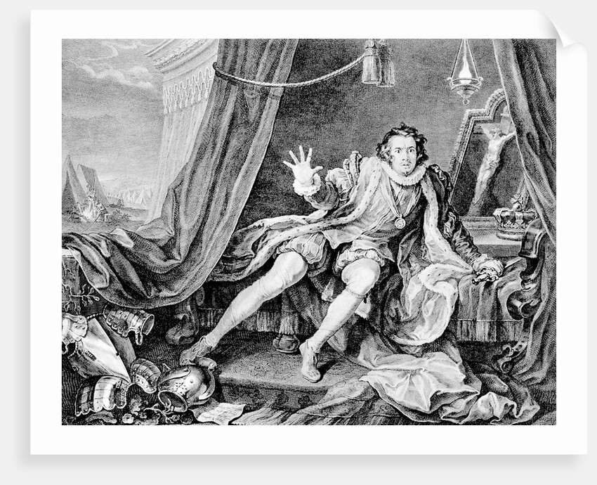 David Garrick as Richard III, 1746 by Anonymous