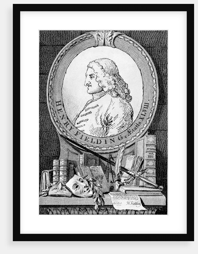 Portrait of the novelist and playwright Henry Fielding, 1762 by Anonymous