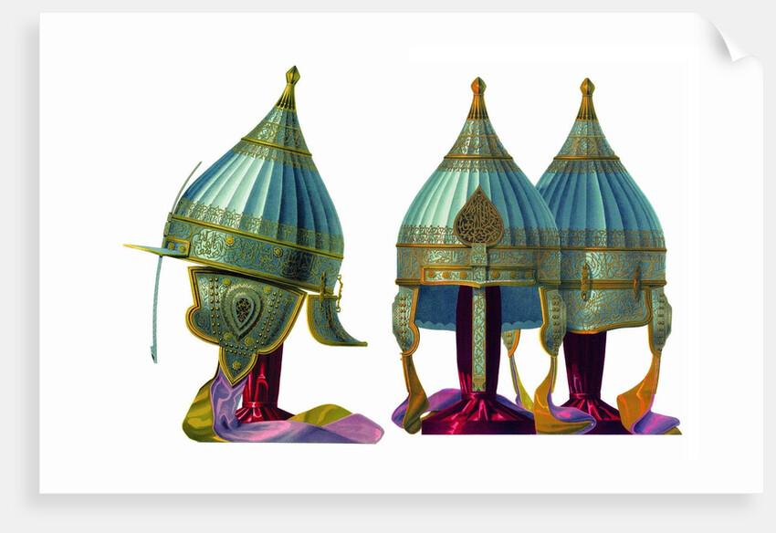 Capeline helmet of the Prince Alexei Mikhailovich, before 1853 by Anonymous