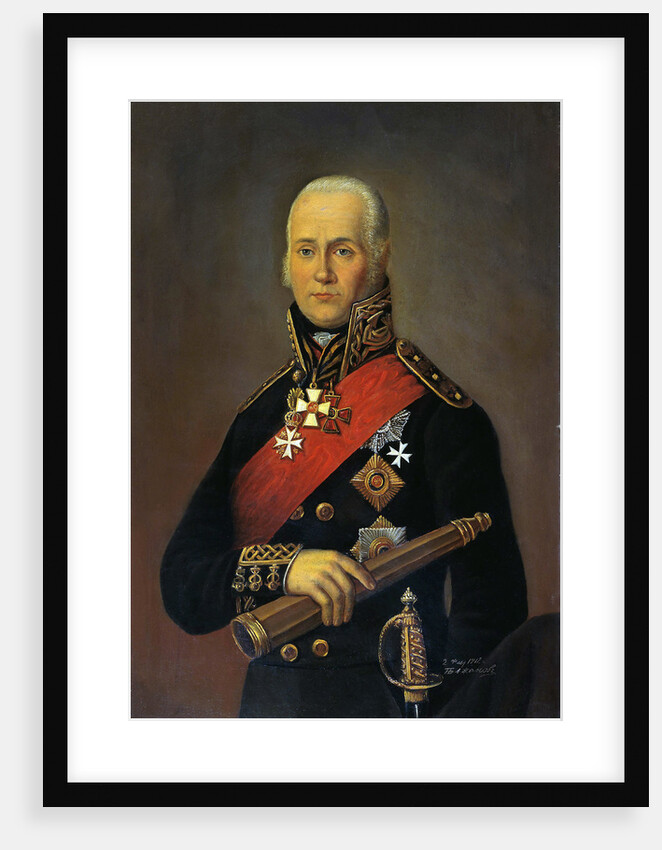 Portrait of the Admiral Fyodor Fyodorovich Ushakov (1745?1817), 1912 by Anonymous