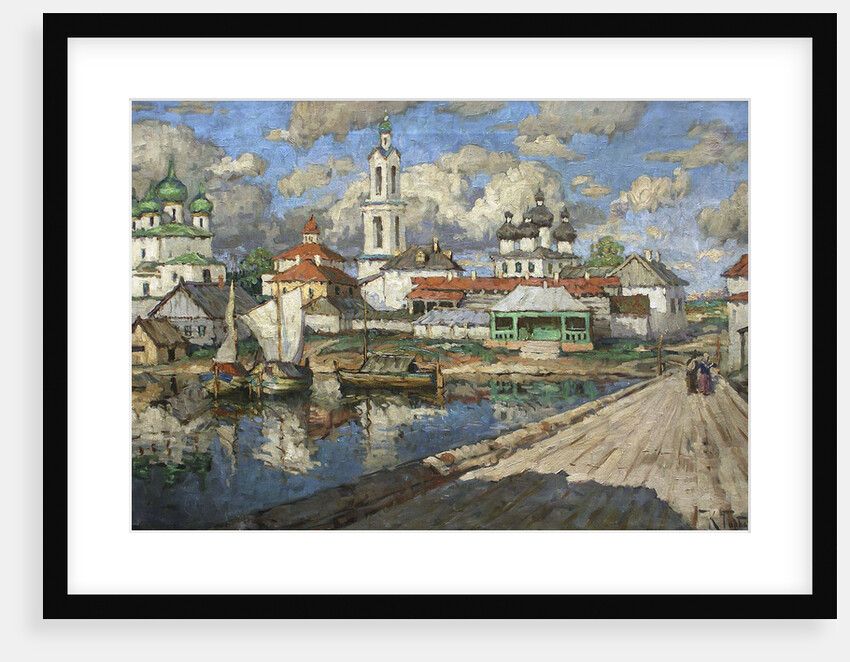 View of an Old Town, 1919 by Anonymous
