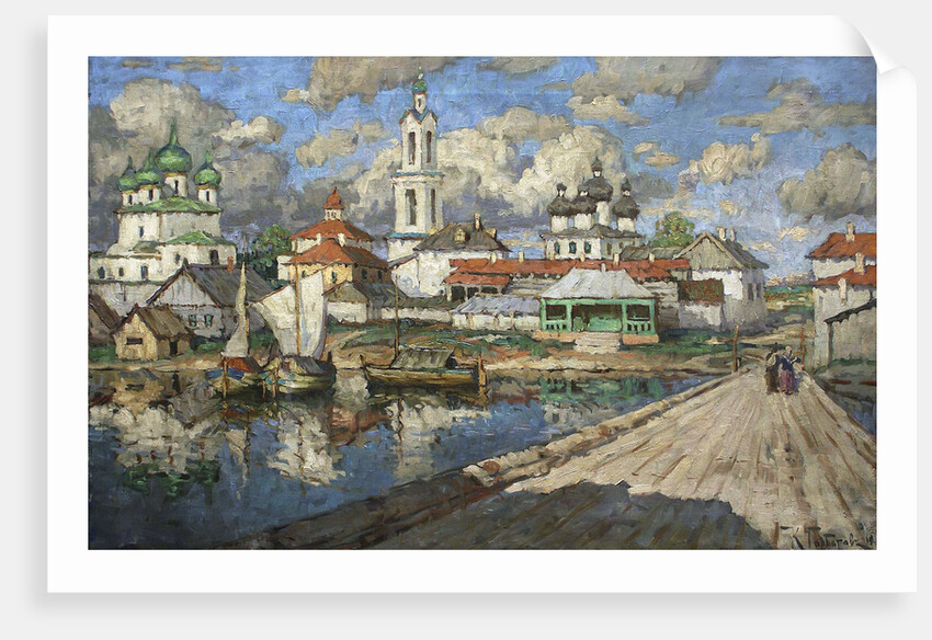 View of an Old Town, 1919 by Anonymous