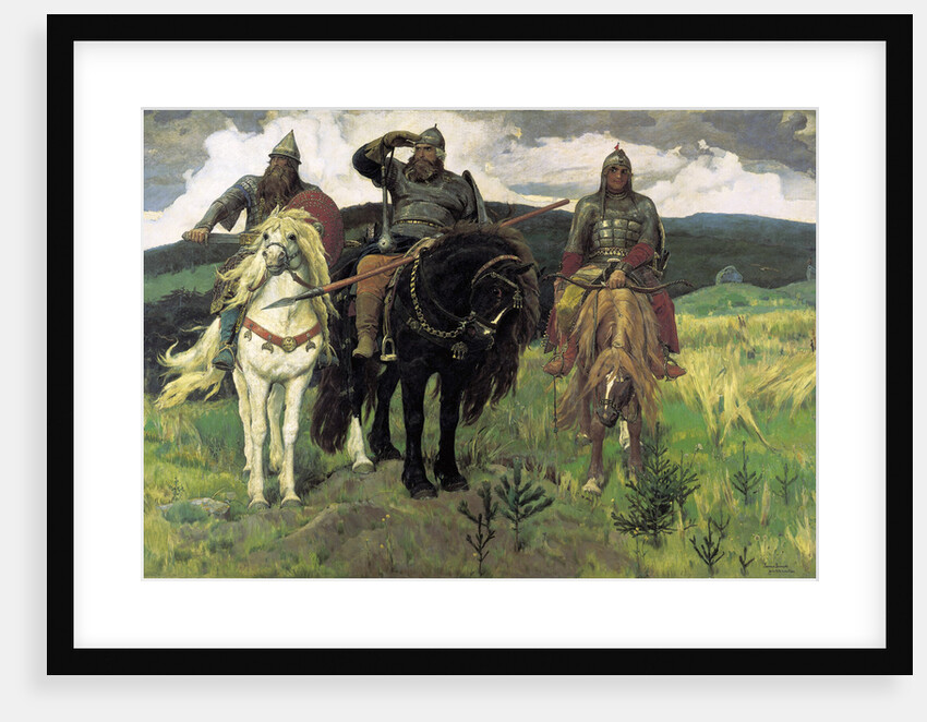 Bogatyrs, 1898 by Anonymous