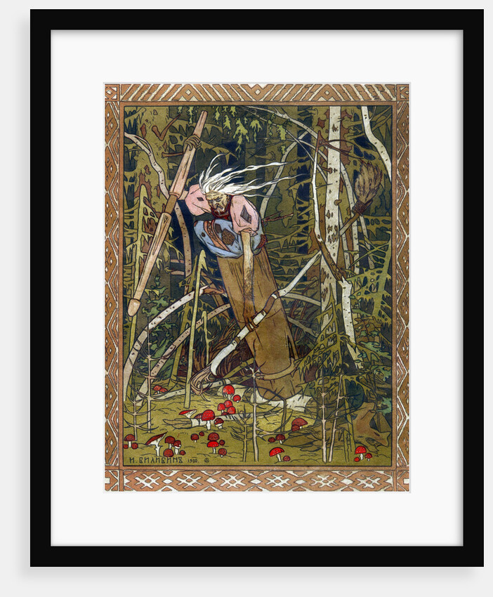 Baba Yaga, 1900 by Anonymous
