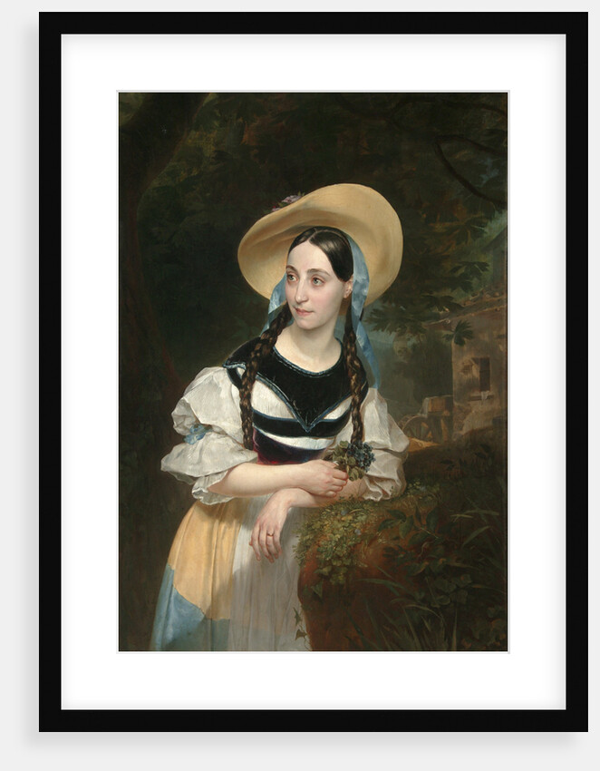 Portrait of the singer Fanny Tacchinardi Persiani,, 1834 by Anonymous